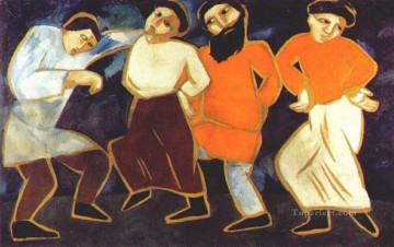 campesinos bailando ruso Pinturas al óleo